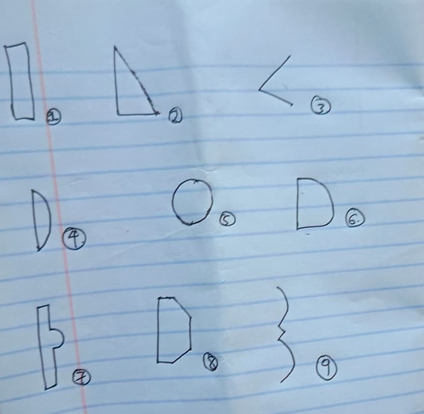 Mystery Shapes sketch